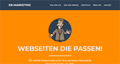 Desktop Screenshot of eb-marketing.at