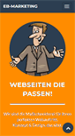 Mobile Screenshot of eb-marketing.at
